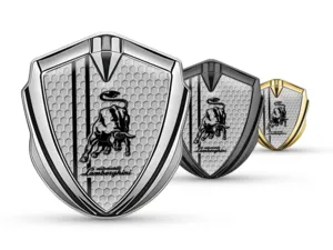 Lamborghini Metall Emblem Abzeichen Robustes Premium Feeling